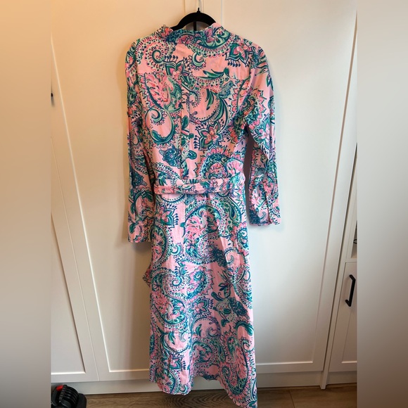 Lilly Pulitzer NWT cotton maxi dress - Picture 2 of 7